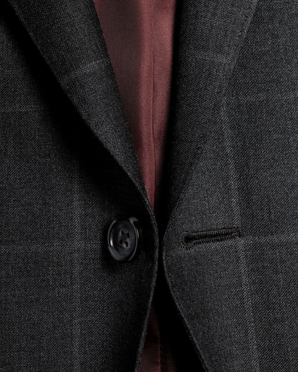 Mens Rustish Brown Vintage Suit - Brown and Copper Windowpane Suit - Eglish Brithish Looking Wool Suit main image 1