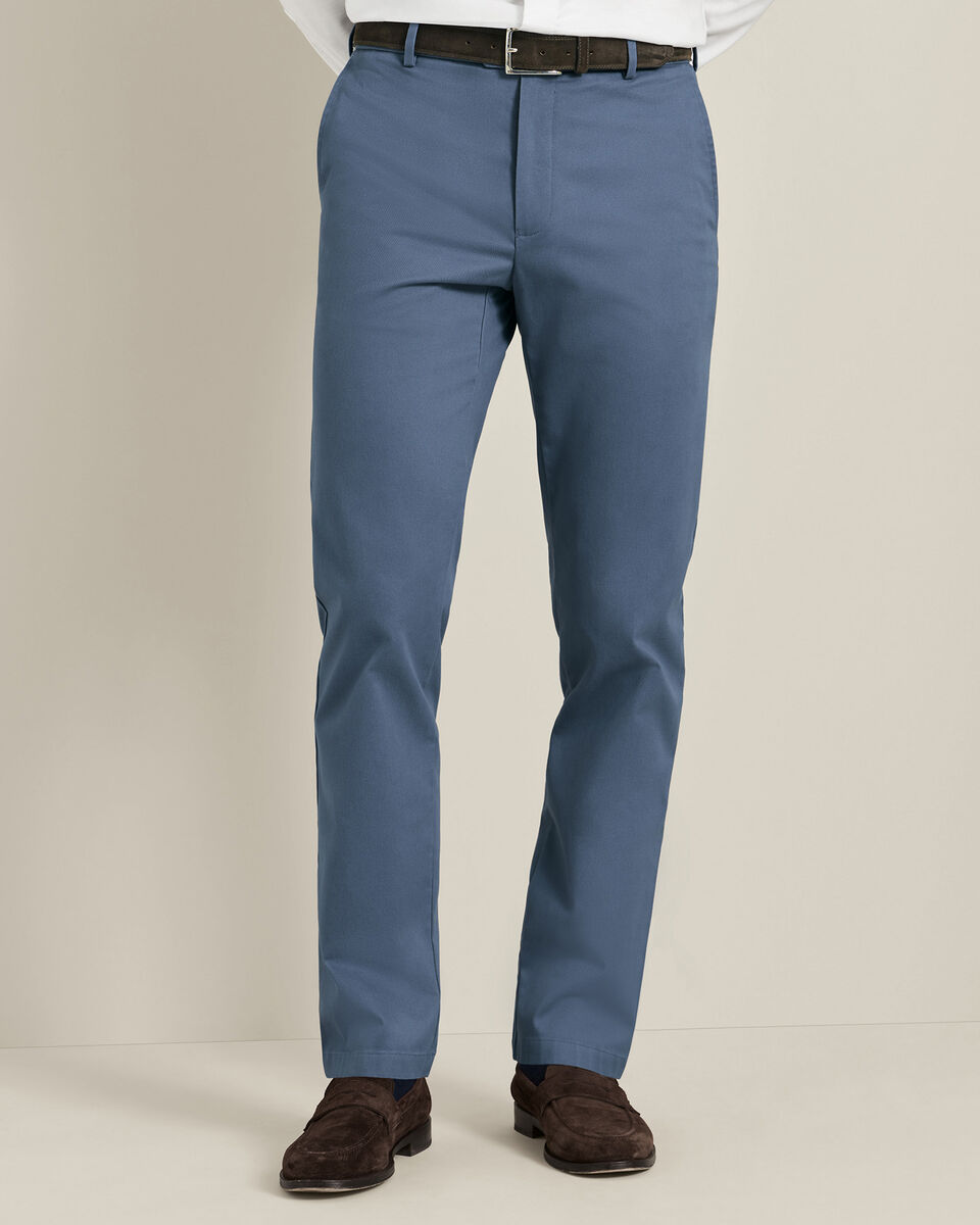 Chinos Ultimate sans repassage - Bleu charron