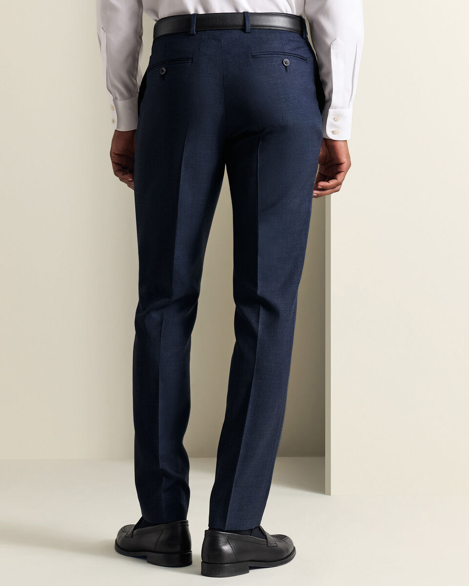 Ultimate Performance End-on-End Suit Trousers - Navy