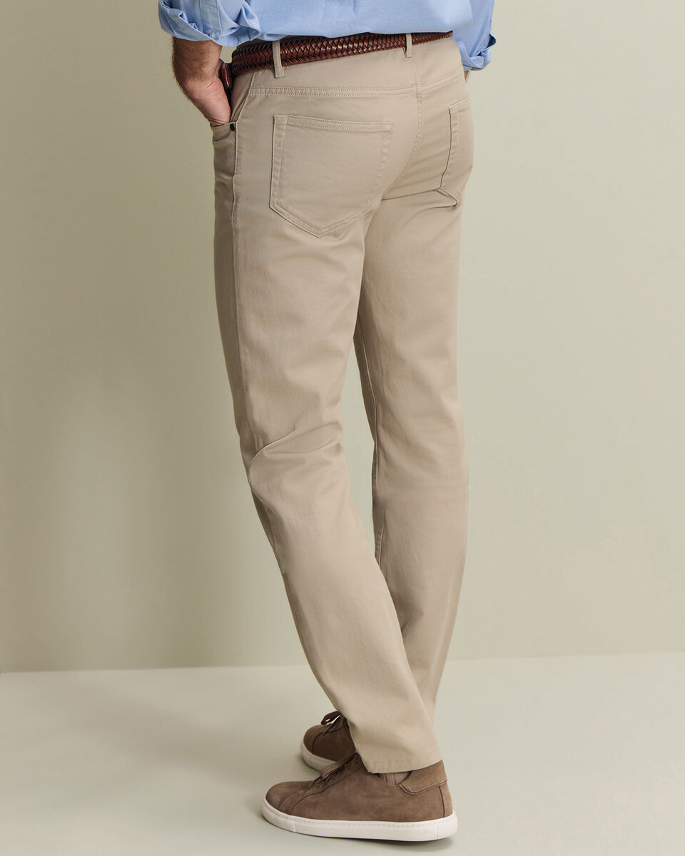 Jeans De 5 Bolsillos - Piedra