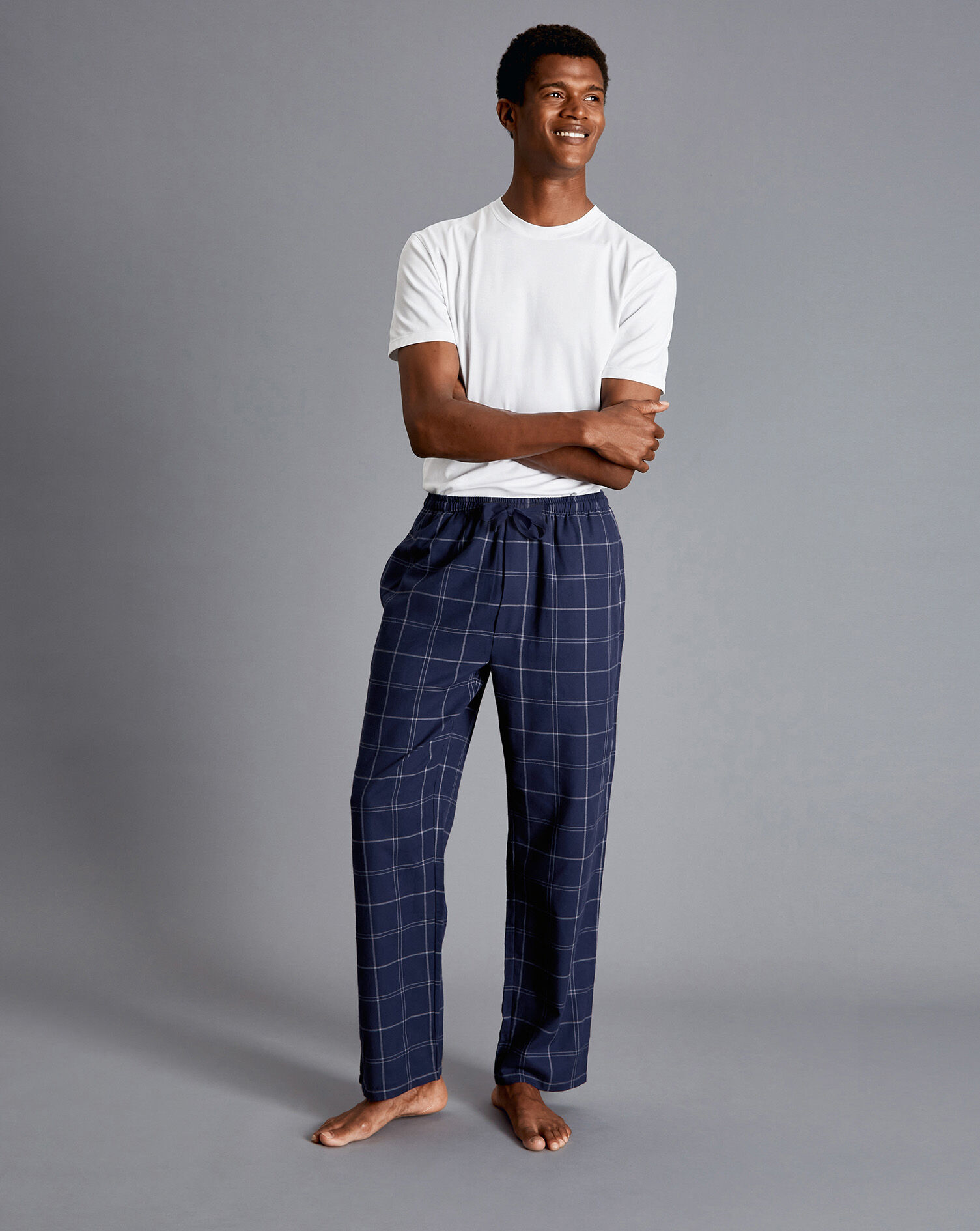 Louis Philippe Jeans Trousers  Chinos Louis Philippe White Pyjama for Men  at Louisphilippecom