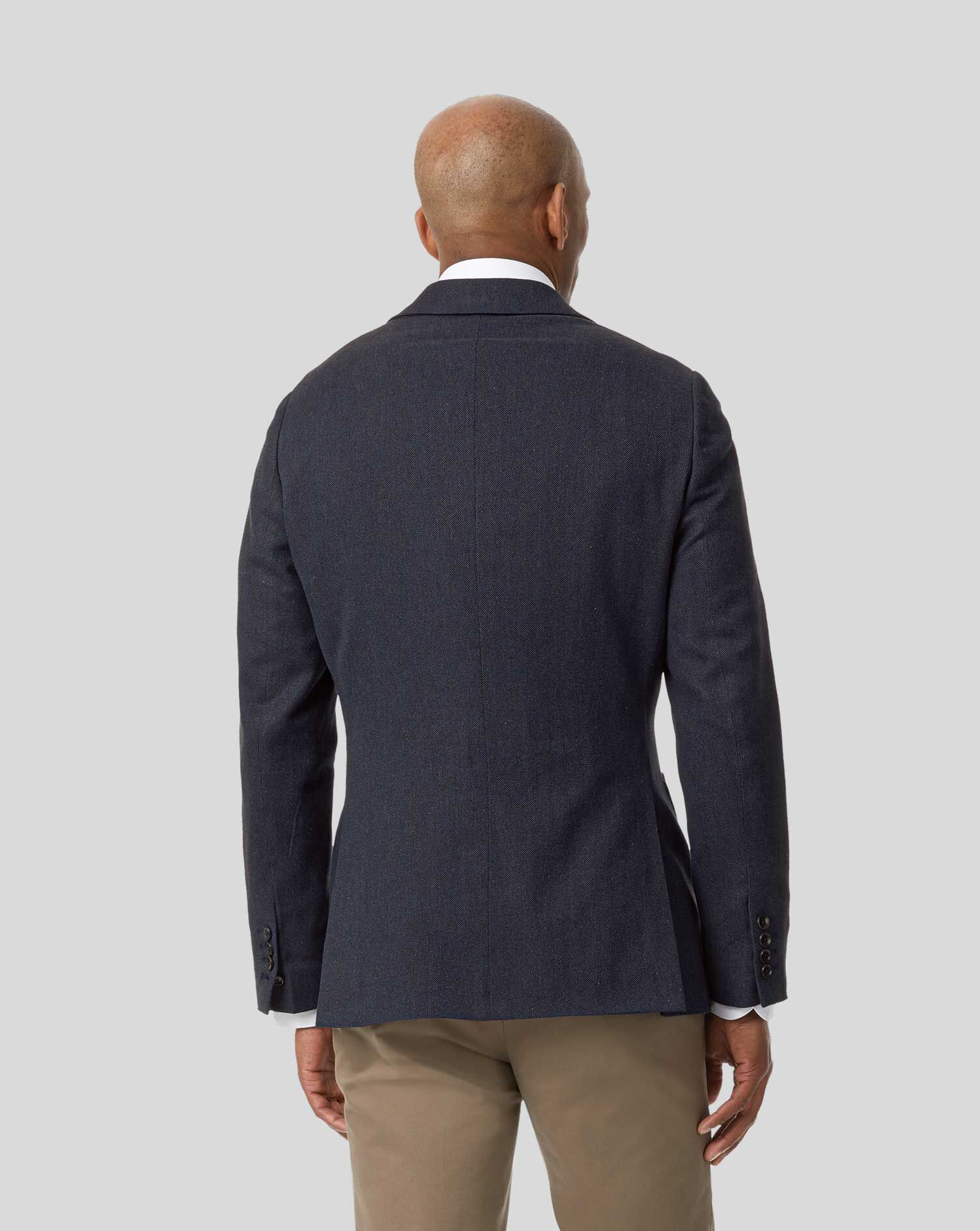 blue herringbone jacket mens