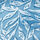open page with product: Pochette de costume en soie à motif feuilles - bleu océan