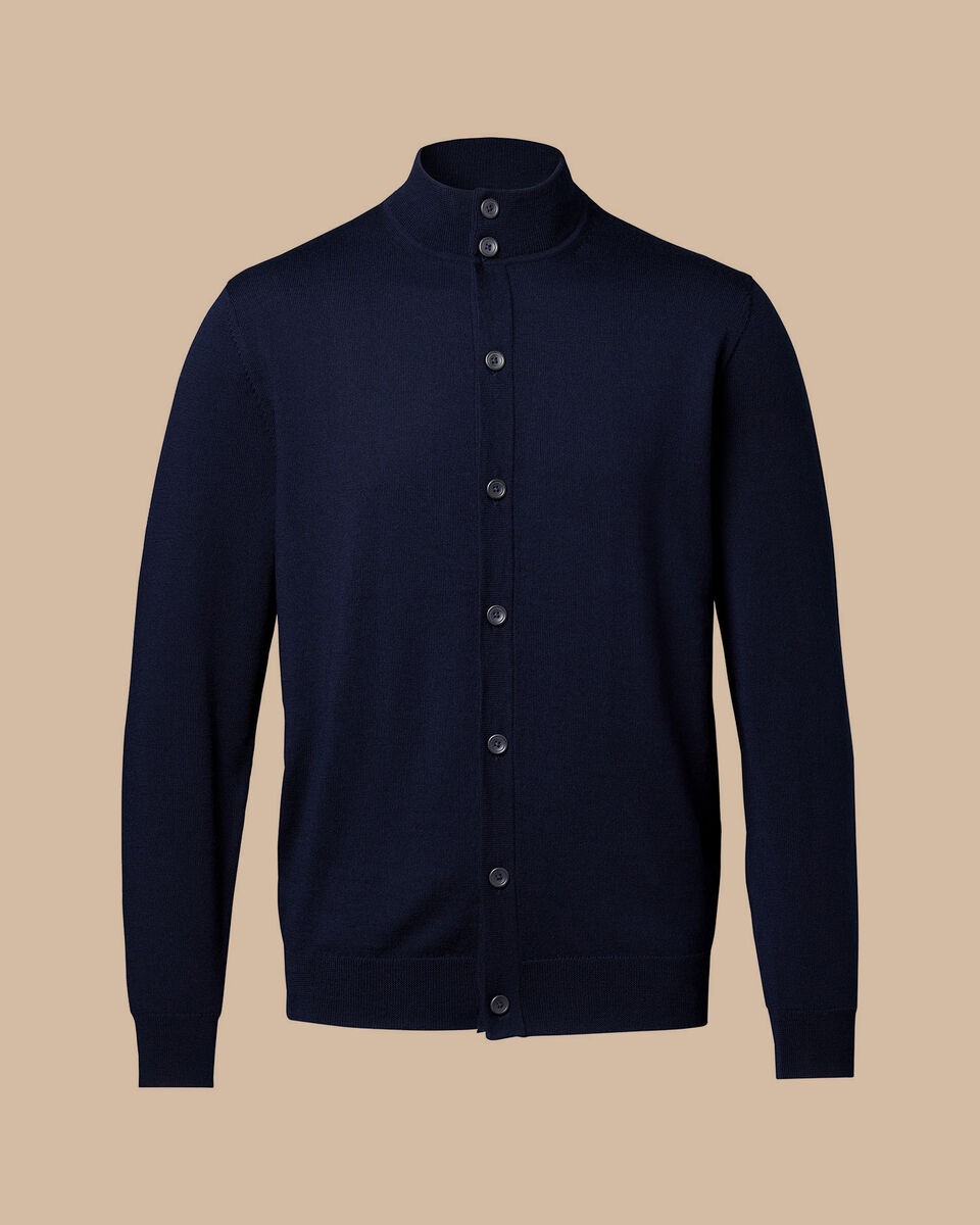 Pull Col V Laine Mélangée Cardigan Homme Kallspin - Laine Mélangée, Col V, Tricot Torsadé - Élégant Et Chaud Cardigan élégant