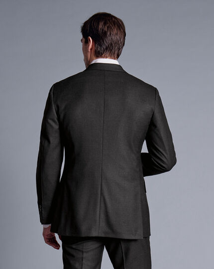 British Luxury Suit - Charcoal Grey