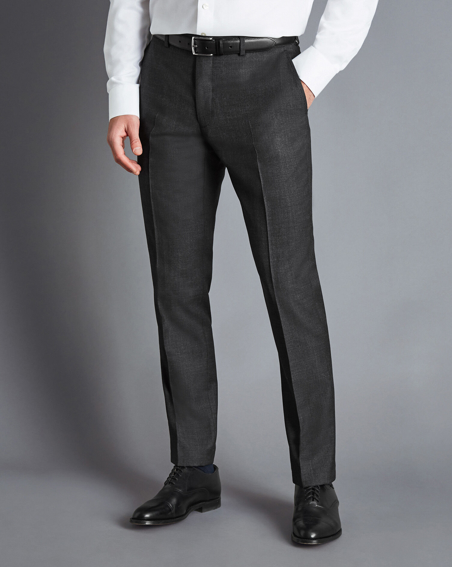 Occasions  Grey Tailor Fit Wedding Trousers  SuitDirectcouk