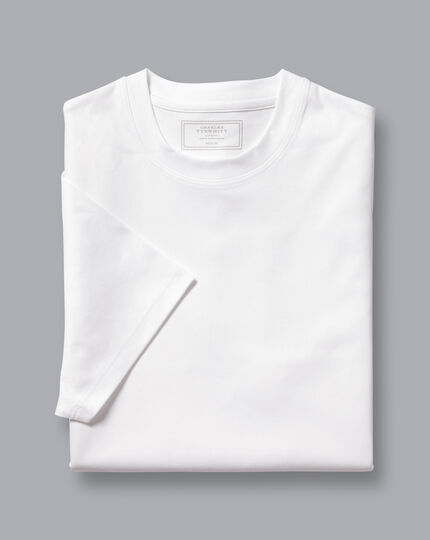 Cotton Tyrwhitt T-Shirt - White | Charles Tyrwhitt