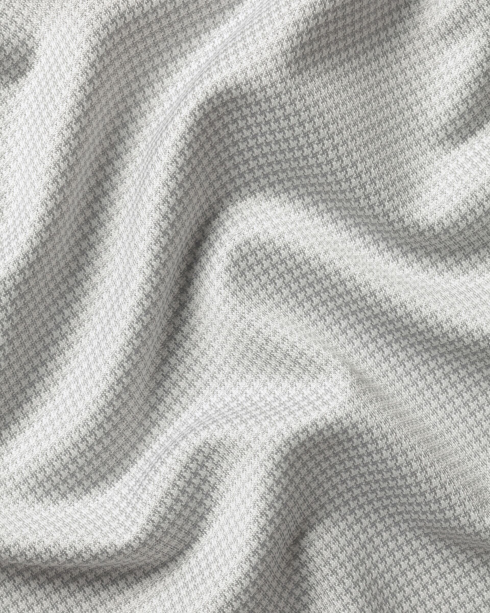 Chemise Performance en jersey - Gris argent et blanc