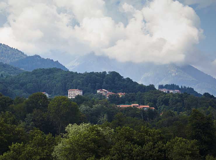 view of Valle Mosso - Italy