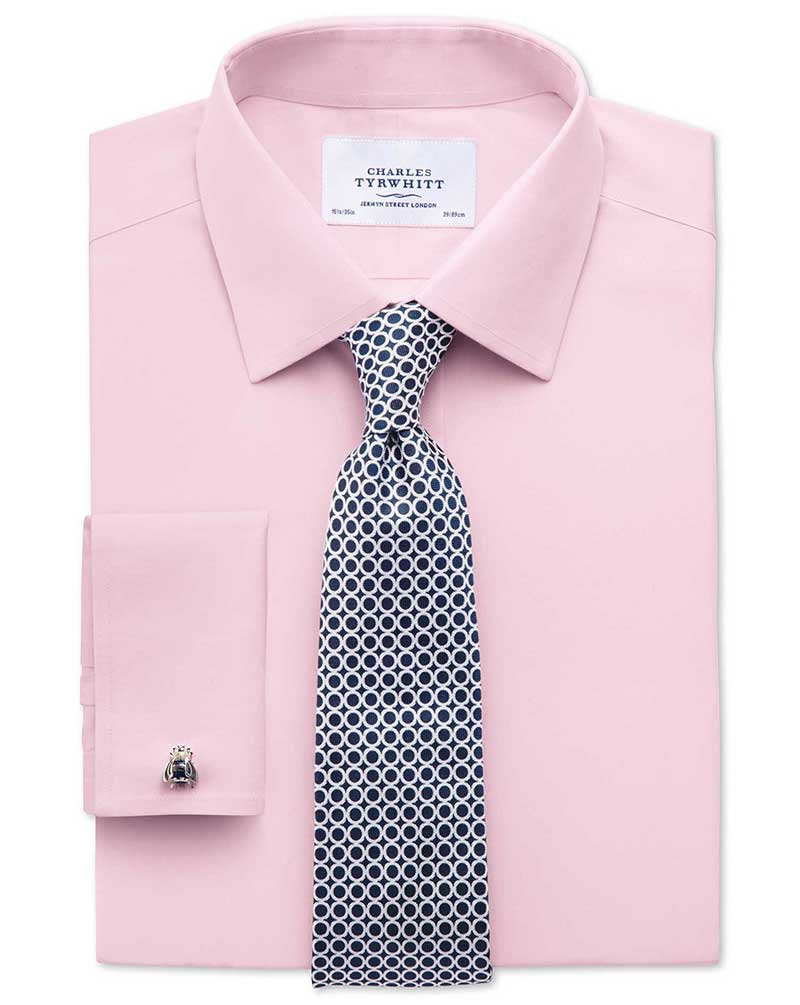 non iron poplin shirt