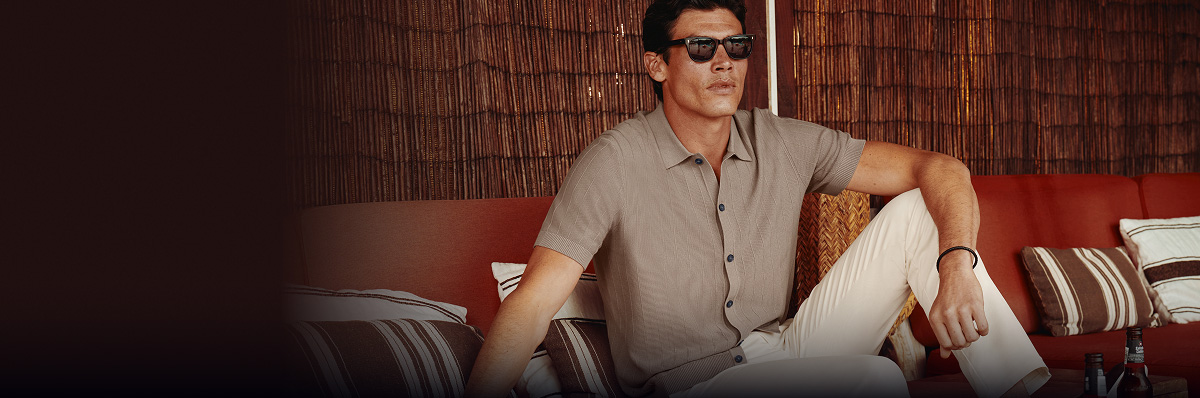 Short Sleeve Pure Linen Shirt - Sky Blue