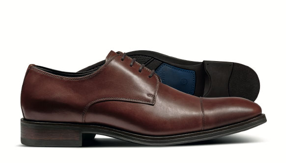 Duston Derby Schuh mit Zehenkappe in Braun