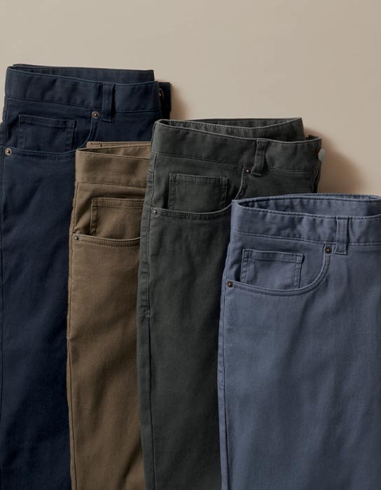 Chuck regular linen pants - Ultimate Grey - Yarndyed