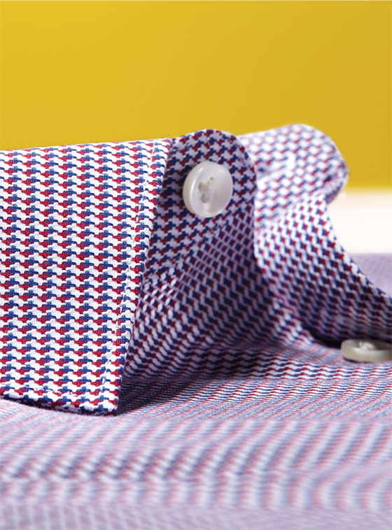 modern texture shirt detail