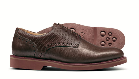 Extra leichte Derby-Schuhe in Braun