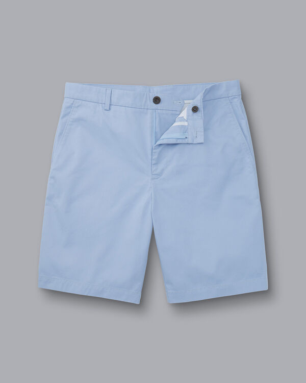 Cotton Shorts - Cornflower Blue