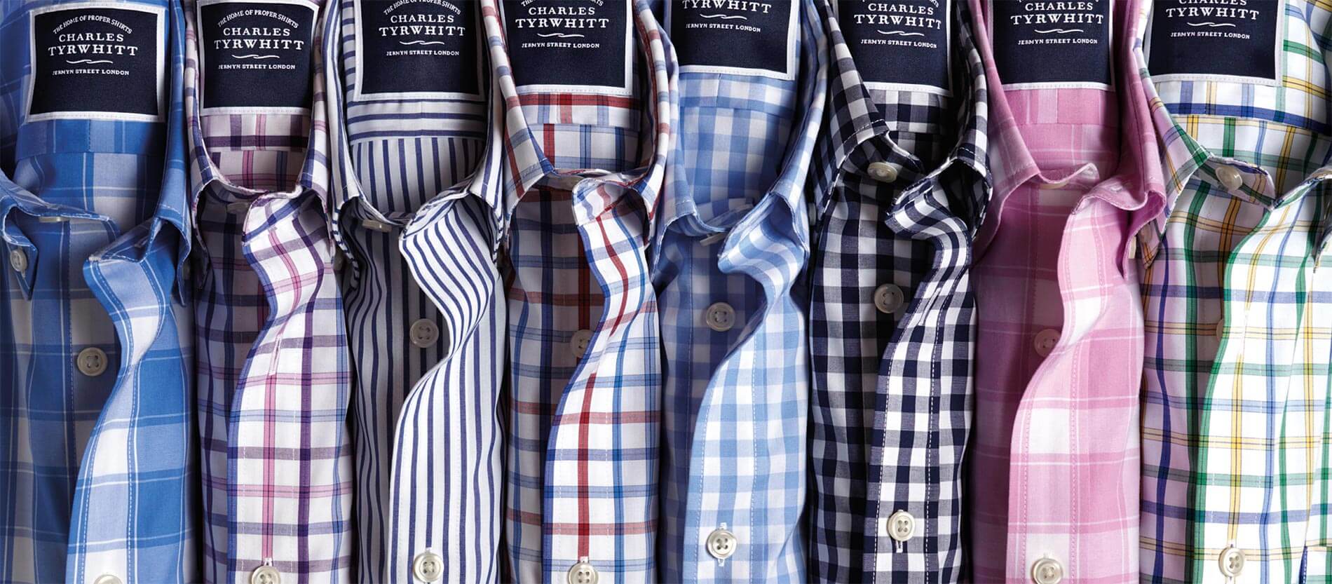 non-iron poplin shirt