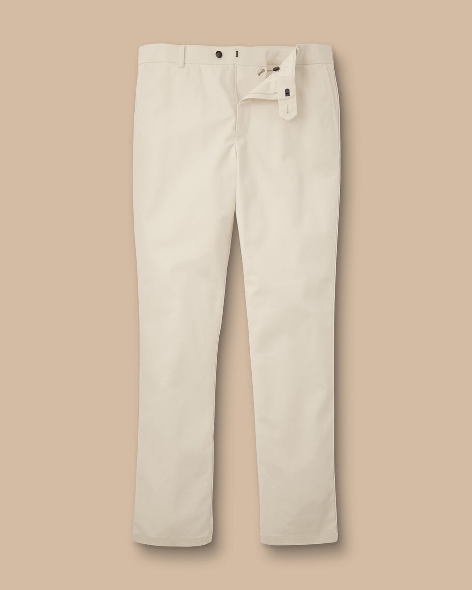 Ultimate Non-Iron Chinos - Ivory