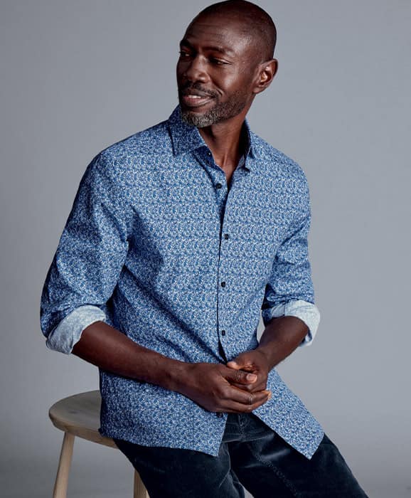 Made With Liberty Fabric Shirts 