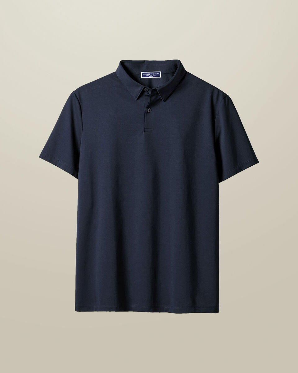 Performance Jersey Polo &ndash; Navy