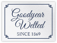 Seit 1869 Goodyear-rahmengenäht