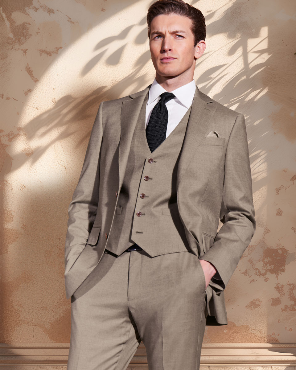 Italian Suit  - Mocha