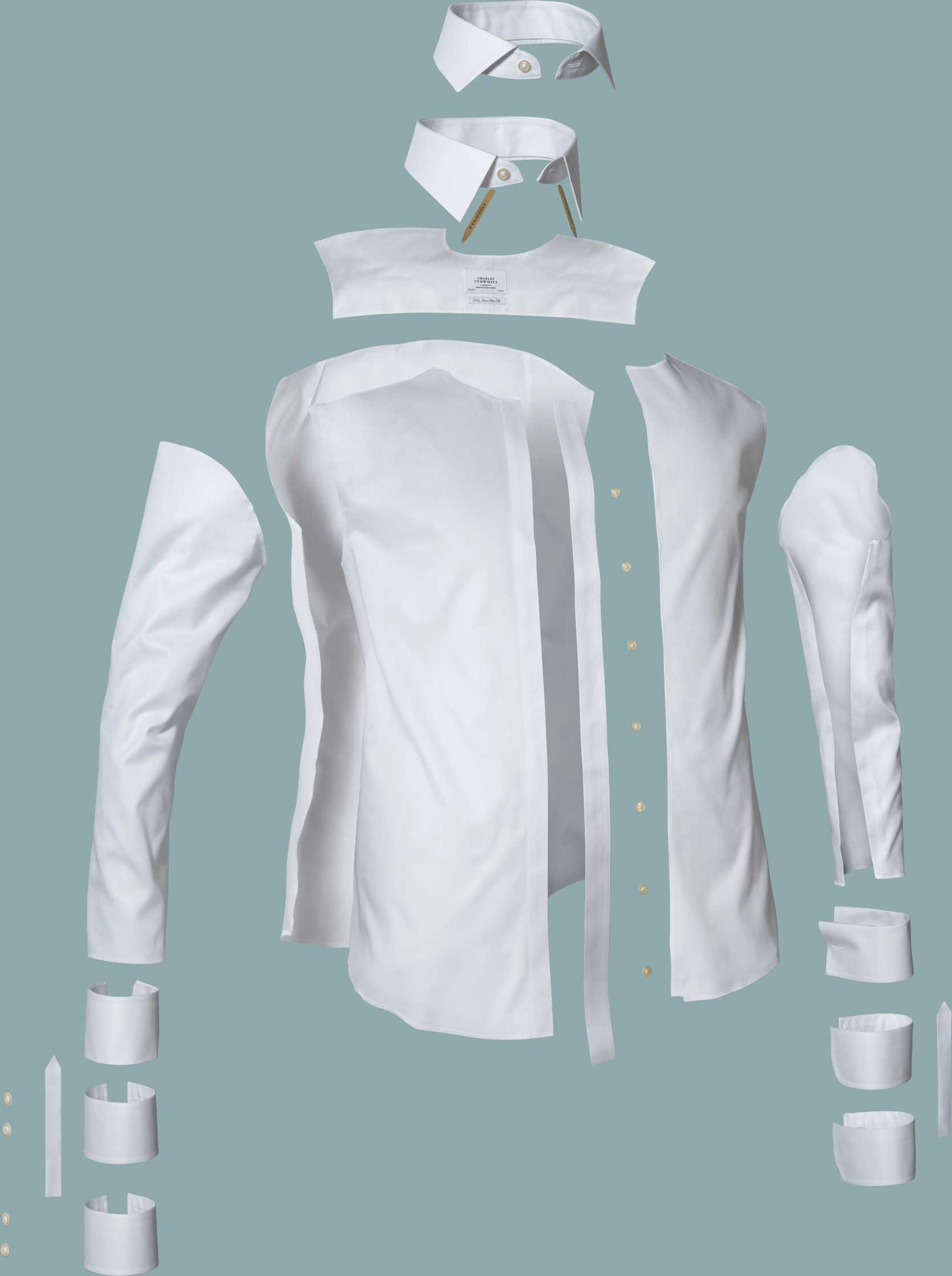 structure of a shirt