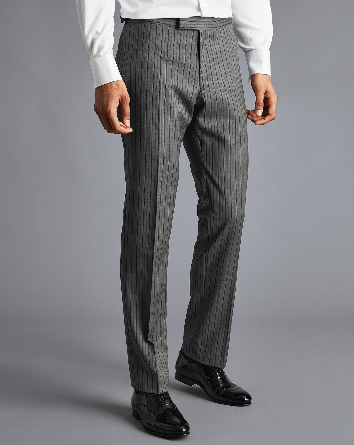 Charles Tyrwhitt Morning Suit Trousers In Grey