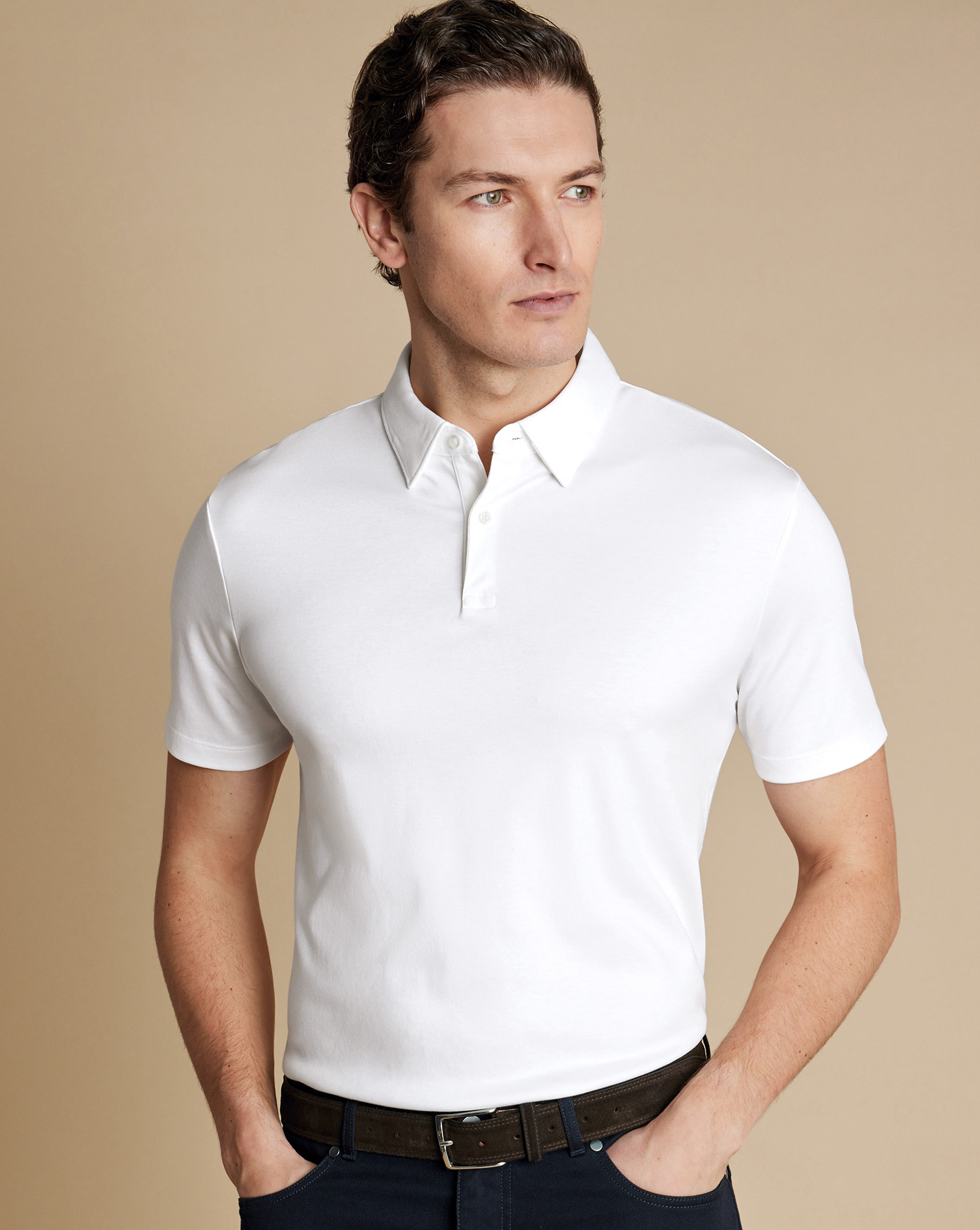 White polo jersey Clearance