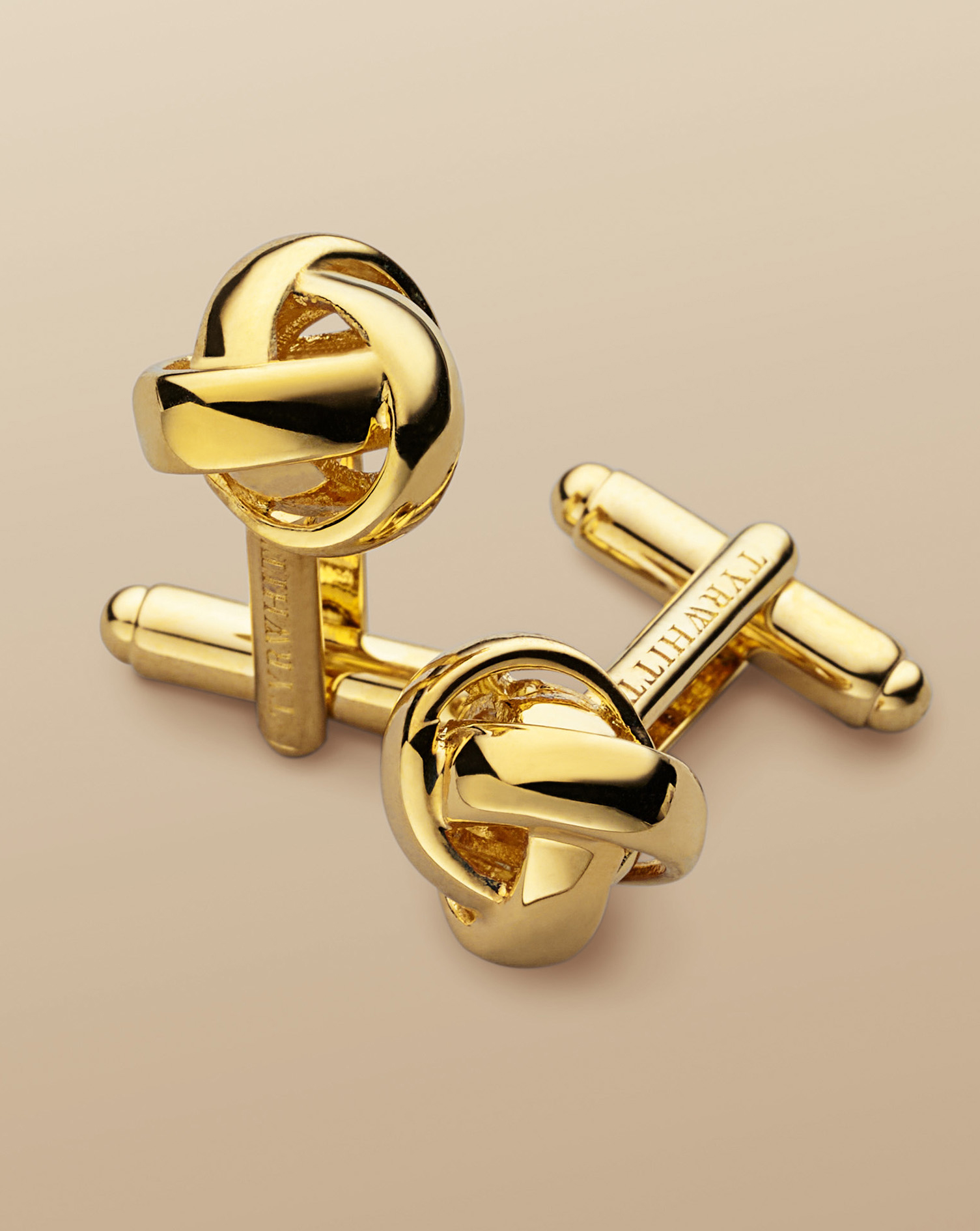 Knot Cufflinks - Gold
