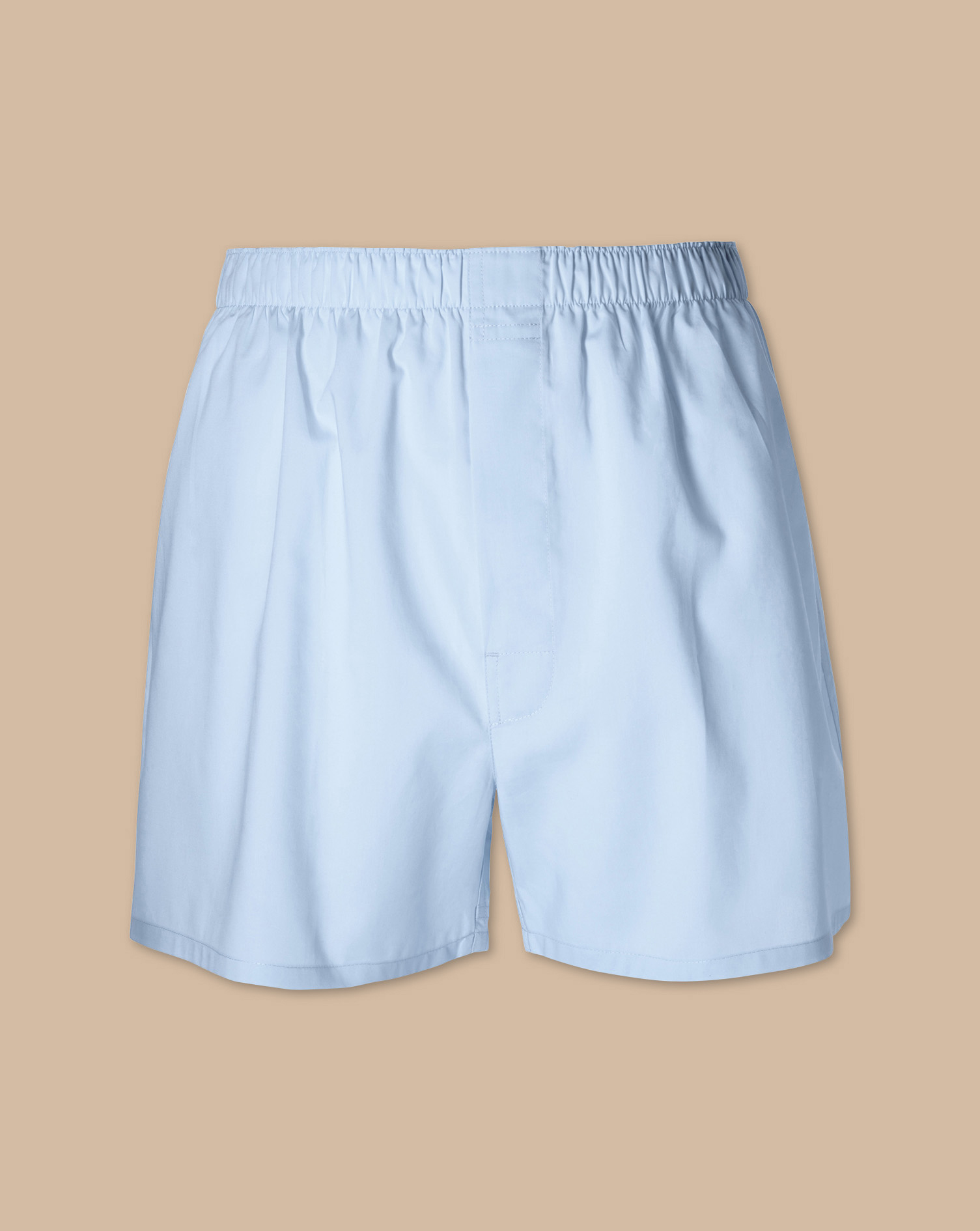 Men's Charles Tyrwhitt Woven Boxers - Light Blue Size XXL Cotton
