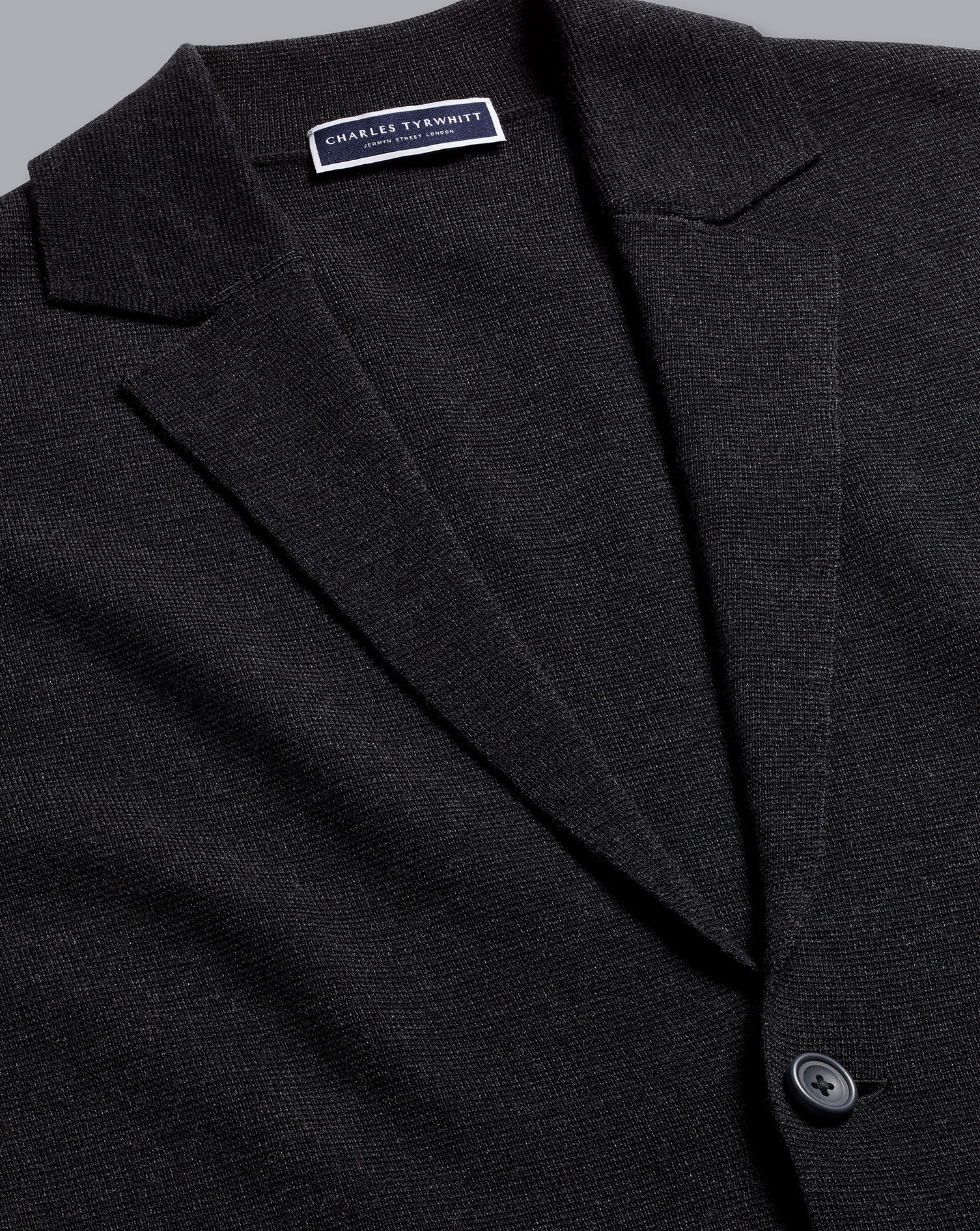 Charles Tyrwhitt Men's  Merino Blazer In Grey