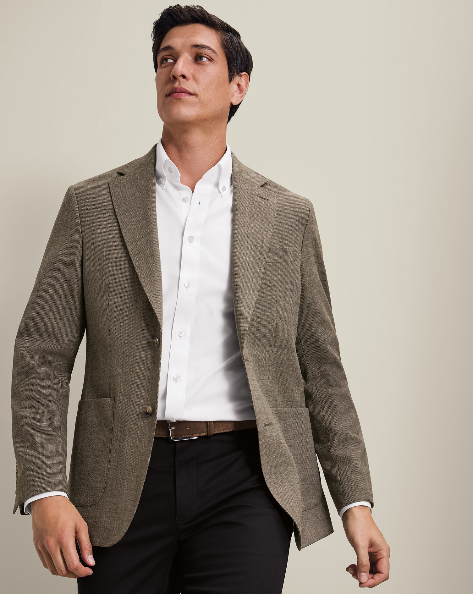 Charles Tyrwhitt Signature Blazer - Taupe