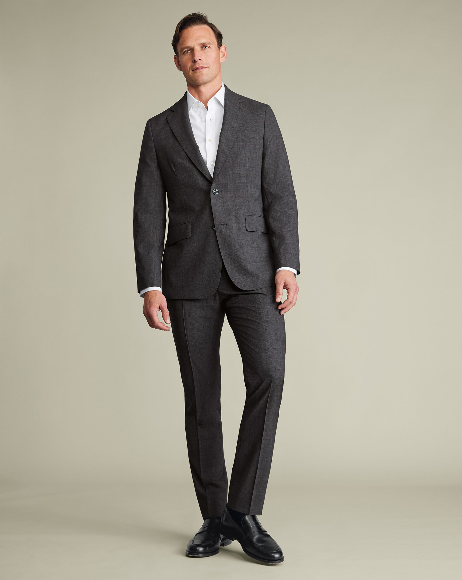 Ultimate Performance Prince of Wales Suit - Grey