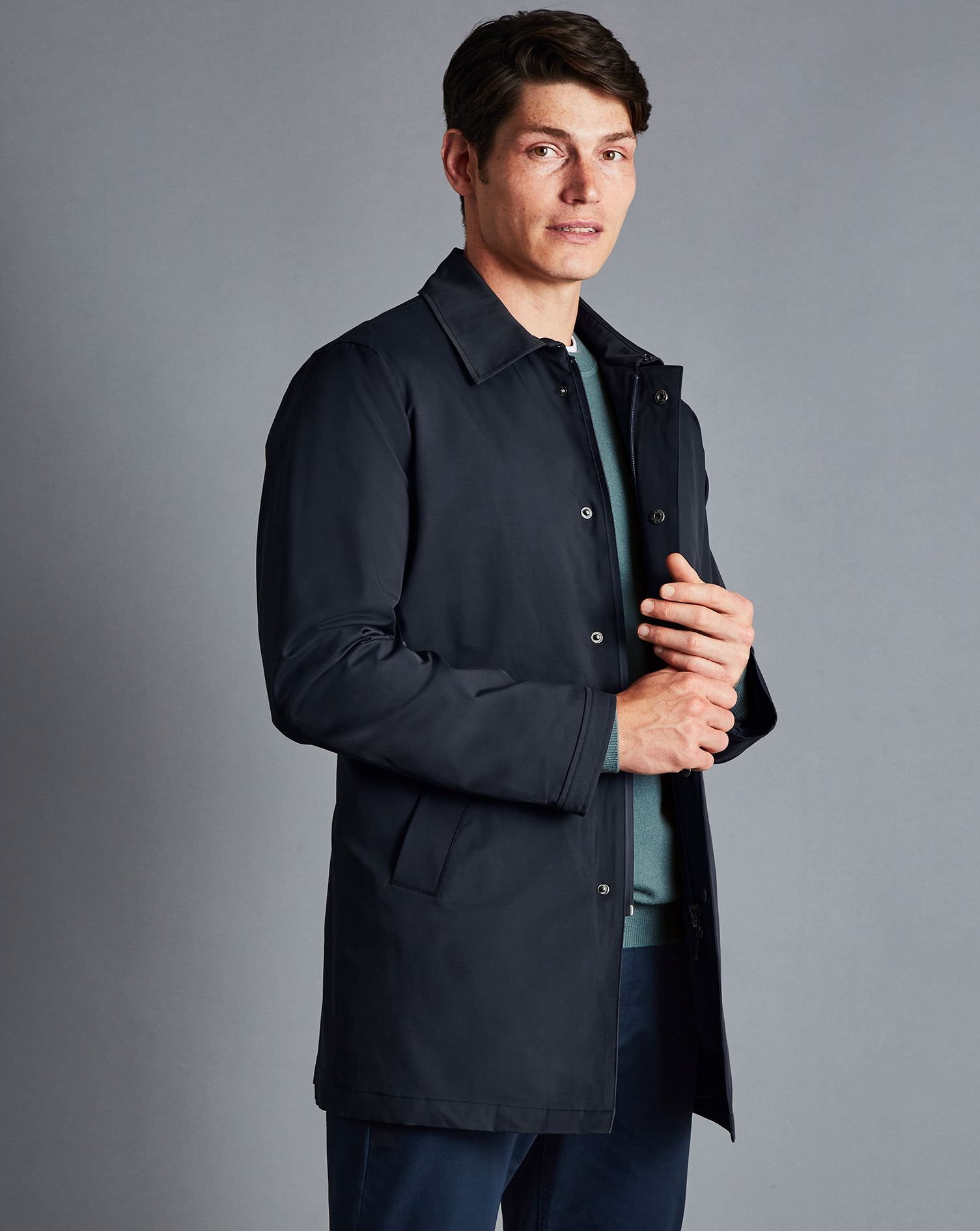 Trench-Coat 2-En-1 - par - Charles Tyrwhitt - Modalova