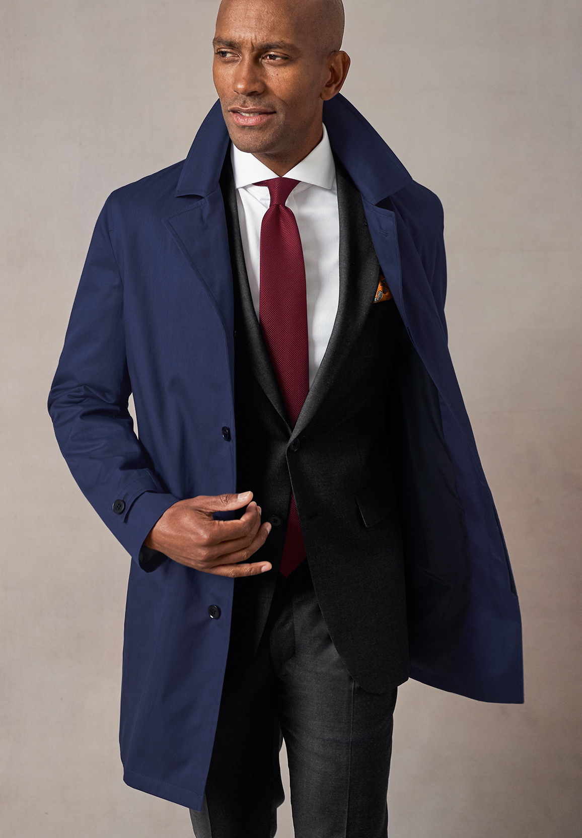 Spread Collar NonIron Twill Shirt White Charles Tyrwhitt