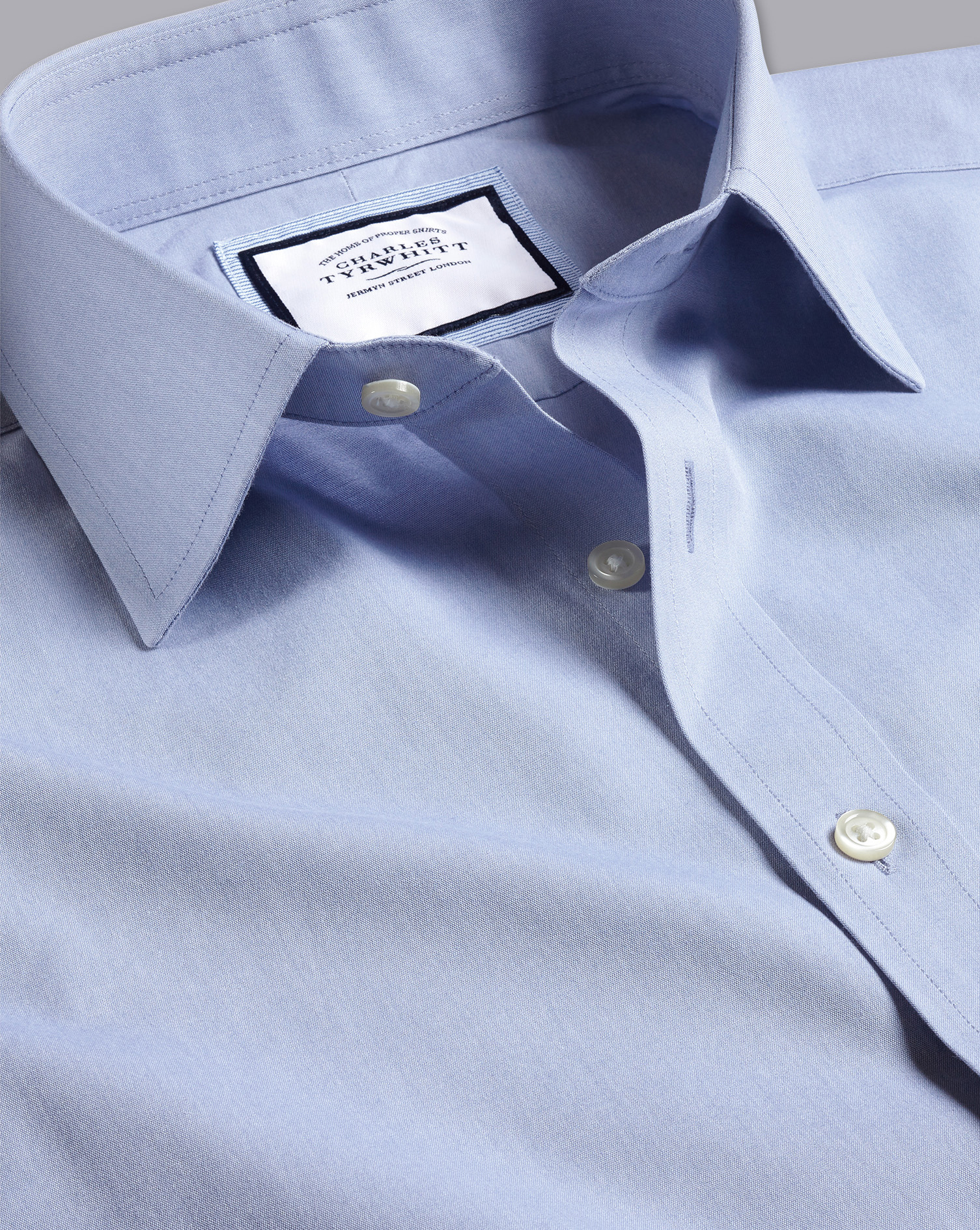 Charles Tyrwhitt Non-iron Poplin Cotton 