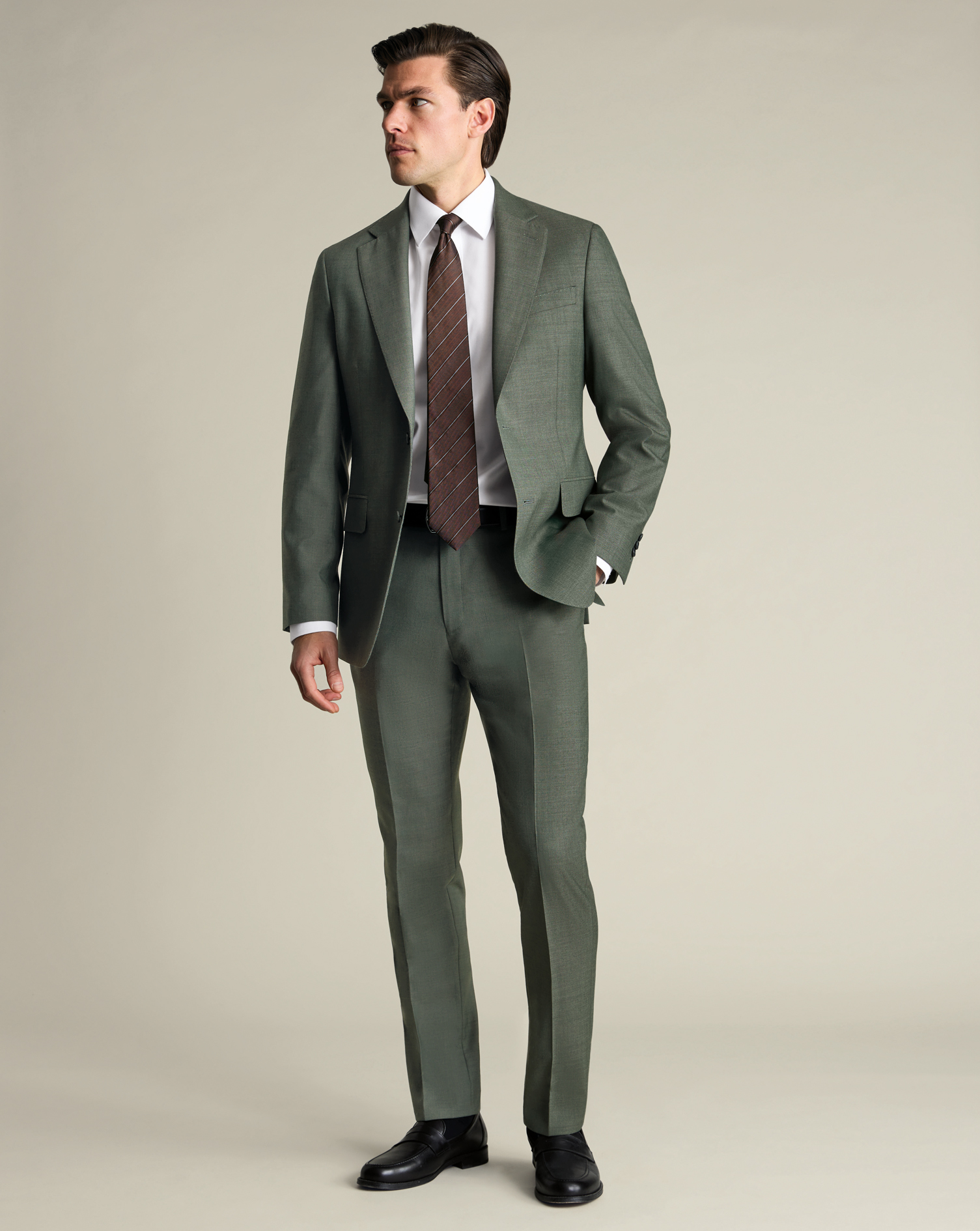 Ultimate Performance Sharkskin Suit - Sage Green