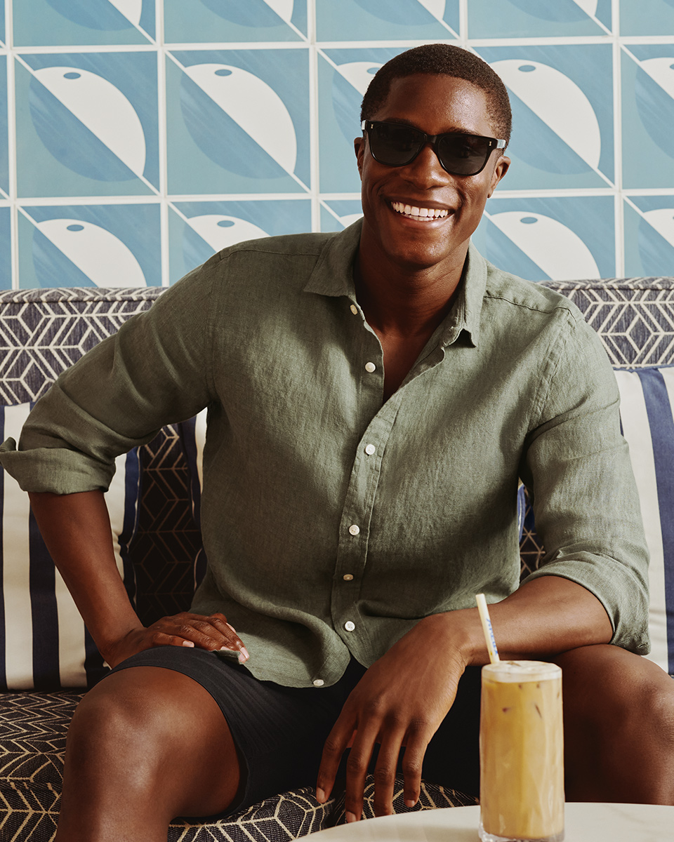 HOLIDAY LINEN TOPS リネントップス　グリーン　ブラウス 早割2/20・AM10時まで】【リネントップス】毎日が何倍も楽しくなる